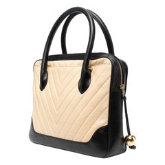 Chanel Tote Tasche aus gestepptem Leder