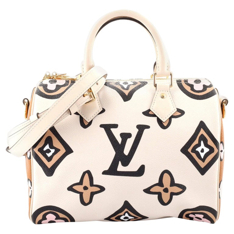 Louis Vuitton Speedy Bandouliere Bag Wild at Heart Monogram Giant 25 For  Sale at 1stDibs
