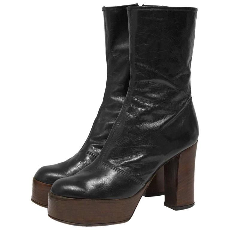 1970's platform boots