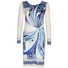 Emilio Pucci Signature Print Silk Dress