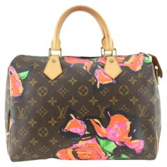 Louis Vuitton Stephen Sprouse Monogram Roses Speedy 30 Boston 68lk817s