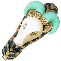 Rare Vintage Ram Bracelet