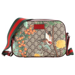 Gucci Camera Shoulder Bag Tian Print GG Coated Canvas Medium