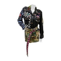 Marc Jacobs Embellished Camo Denim Jacket Resort2017