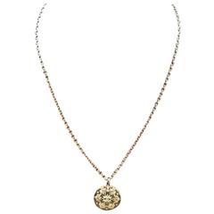 Chanel Lucite Snowflake Necklace 2