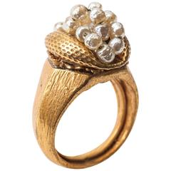 Miriam Haskell Barockperlen-Cluster-Ring