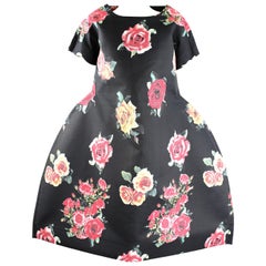 Comme des Garcons AD 2012 Floral Flat Pack 2-D Dress
