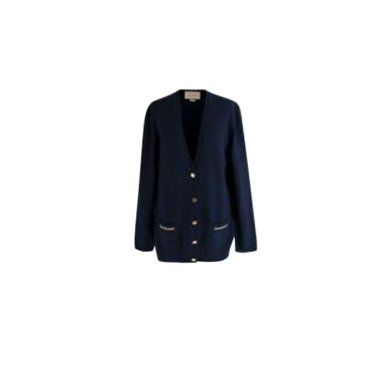 2500~Cashmere Blend Cardigan with Distressed Detail main image 1