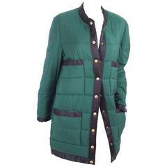 Chanel Quilted Puffer Coat 10