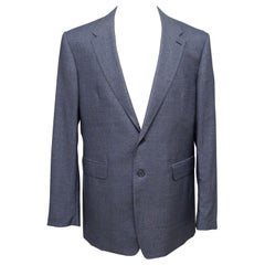 BURBERRY LONDON Men's Wool Blazer Jacket Blue Sz 54R