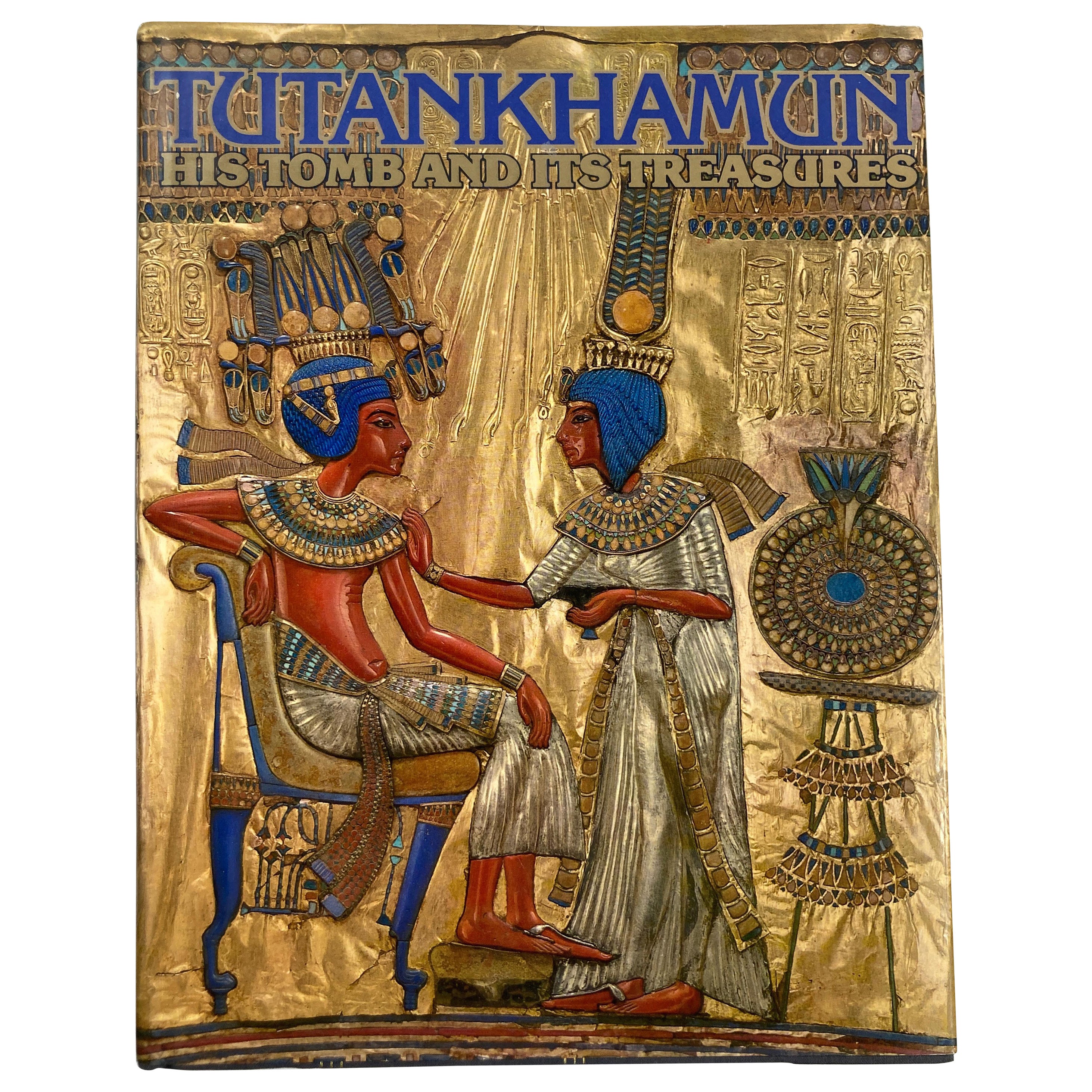 Tutankhamun: His Tomb and Its Treasures Hardcover Book For Sale