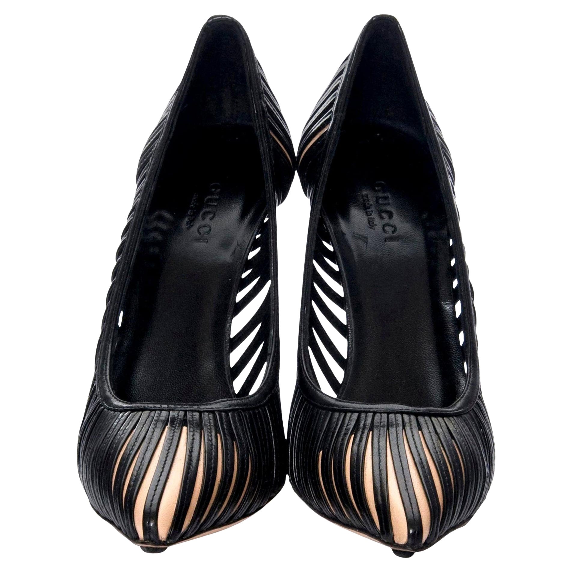 Neu mit Karton Seltene Tom Ford für Gucci Kate Moss Cage Heels Pumps mit Absatz Gr. 10