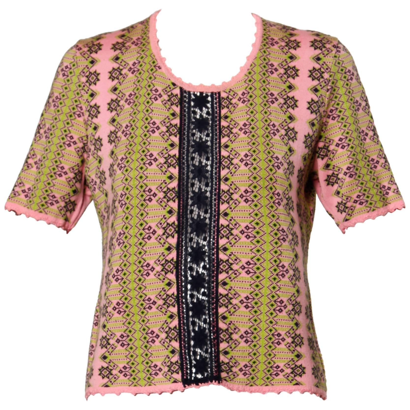 Tapiz Lacroix Sweater in Antique Green