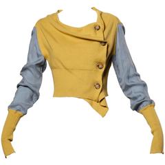 Vivienne Westwood Anglomania Two Toned Cardigan Sweater Jacket