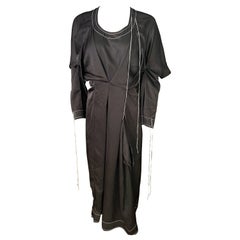 Loewe - Robe longue noire, taille 42