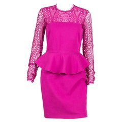 Emilio Pucci Pink Peplum Dress