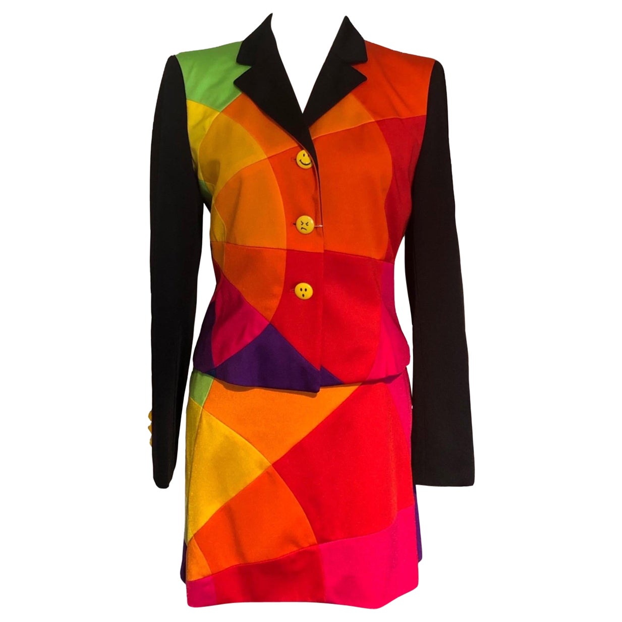 1990’s Vintage Moschino skirt suit