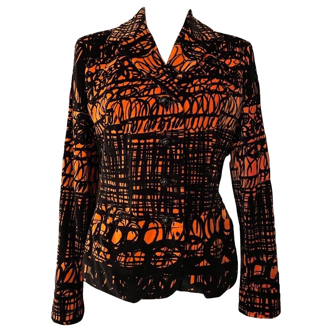 Vintage Moschino Jacket - 78 For Sale on 1stDibs