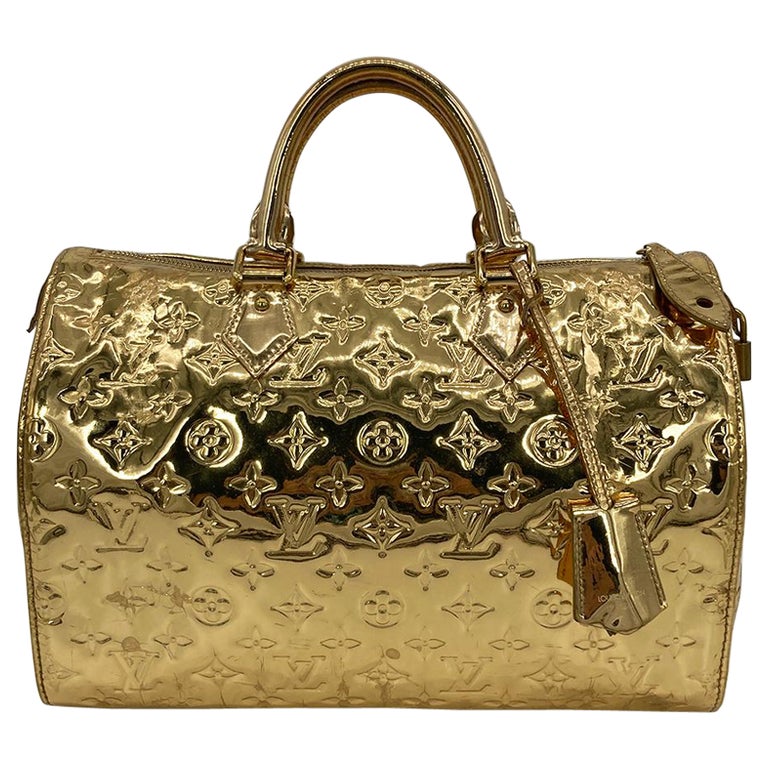 Louis Vuitton 2008 Silver Mirror Speedy 35 · INTO