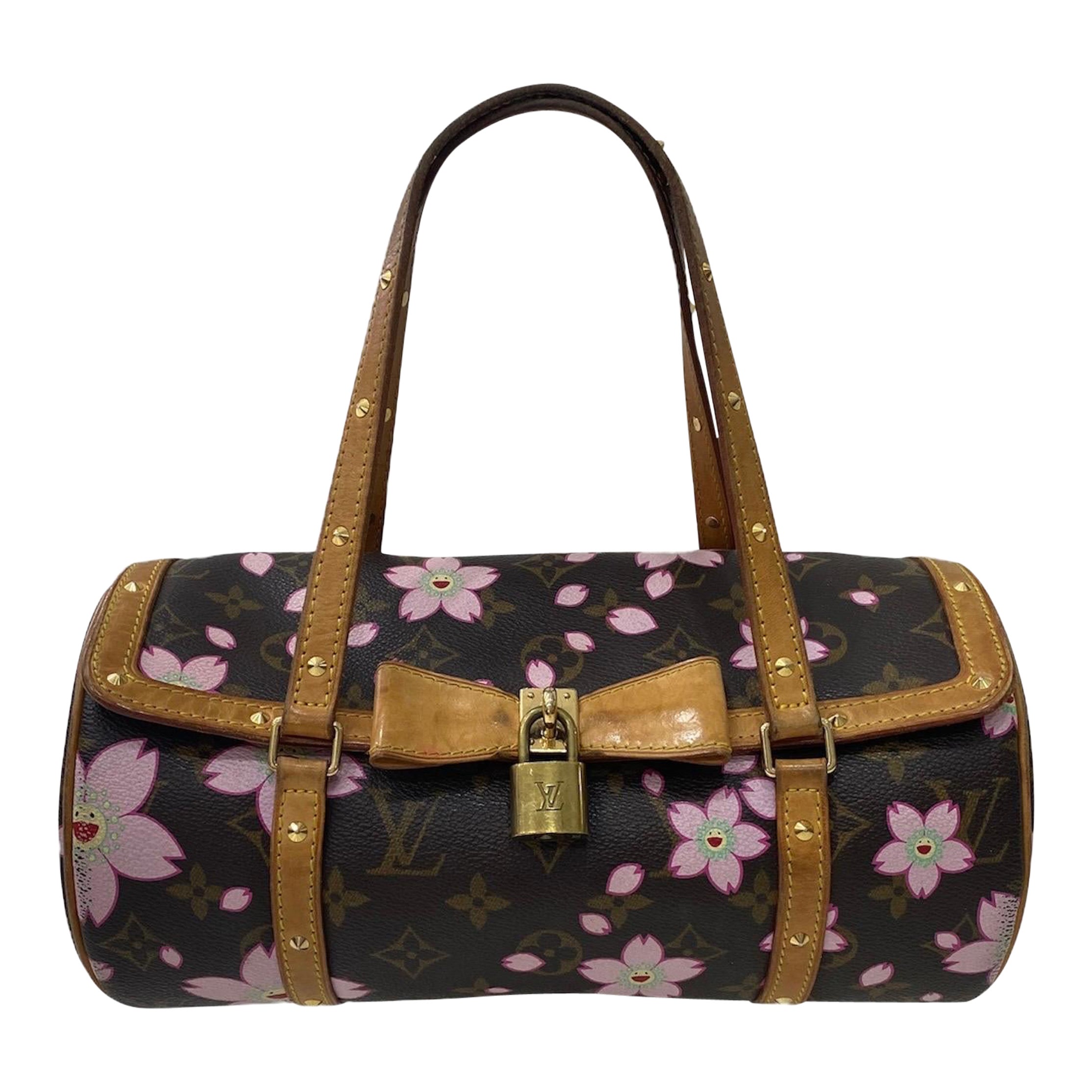  Louis Vuitton Papillon x Takashi Murakami Limited Edition Shoulder Bag