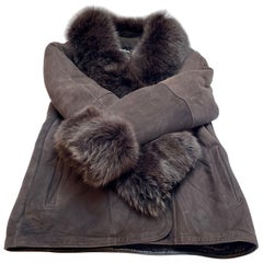   High Country Shearling Sheepskin Coat excellent condition Real Fur