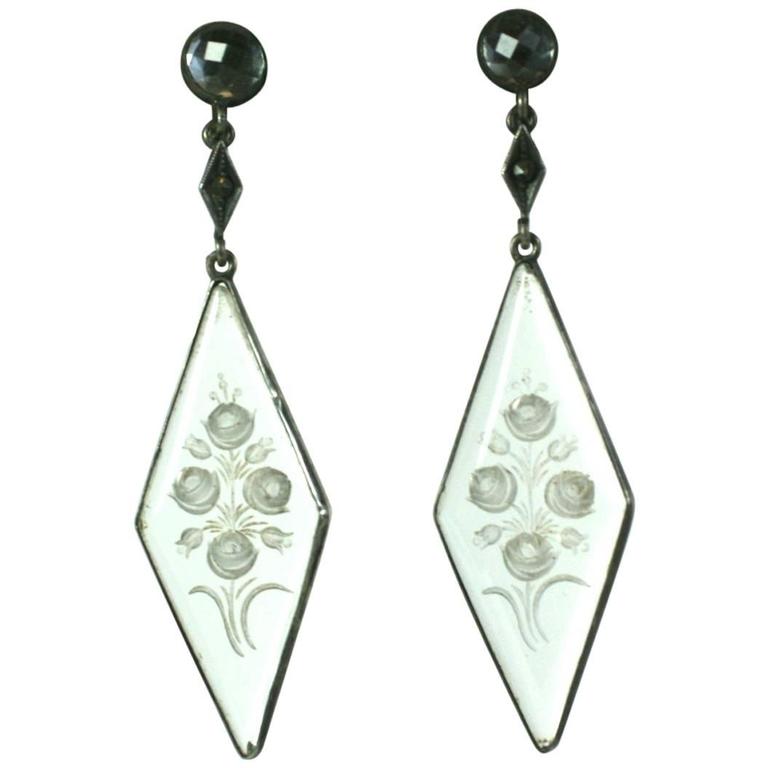 Marcasite Drop Earrings main image 0