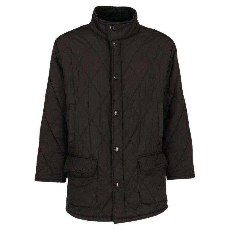 2000s~ Barbour 3 Warrant Quilted Jacket, Men's Size L polyester black type Vintage Second Hand main image 0