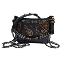 Chanel Black Embellished Small Gabrielle Bag