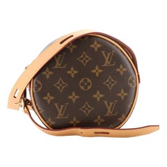 Louis Vuitton Monogram Boite Chapeau Hat Box 50 226925 Brown Coated Canvas  Weeke For Sale at 1stDibs