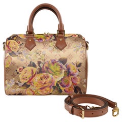Used Louis Vuitton Speedy Bandoulière 25 Floral Limited Edition