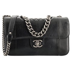Chanel Perfect Edge Flap Bag Lizard Small