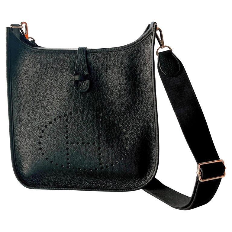 Hermes Clemence Evelyne III PM Black Noir by The-Collectory
