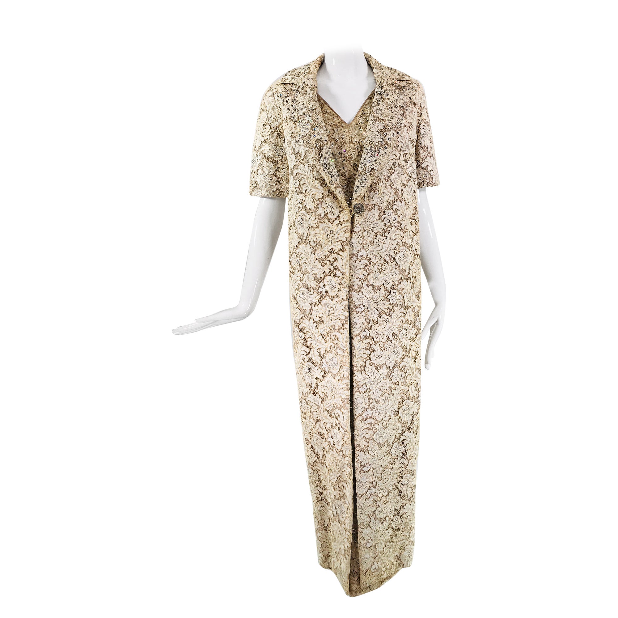 Albert Nipon Black Silk Shaped Dress