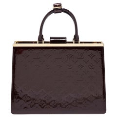 Louis Vuitton Amarante Monogram Vernis Deesse GM Bag