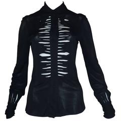 1990s Moschino C 
C Slash Shirt (40 ITL)