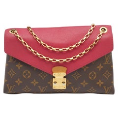 Louis Vuitton Cerise Monogramm Canvas Pallas Kette Tasche