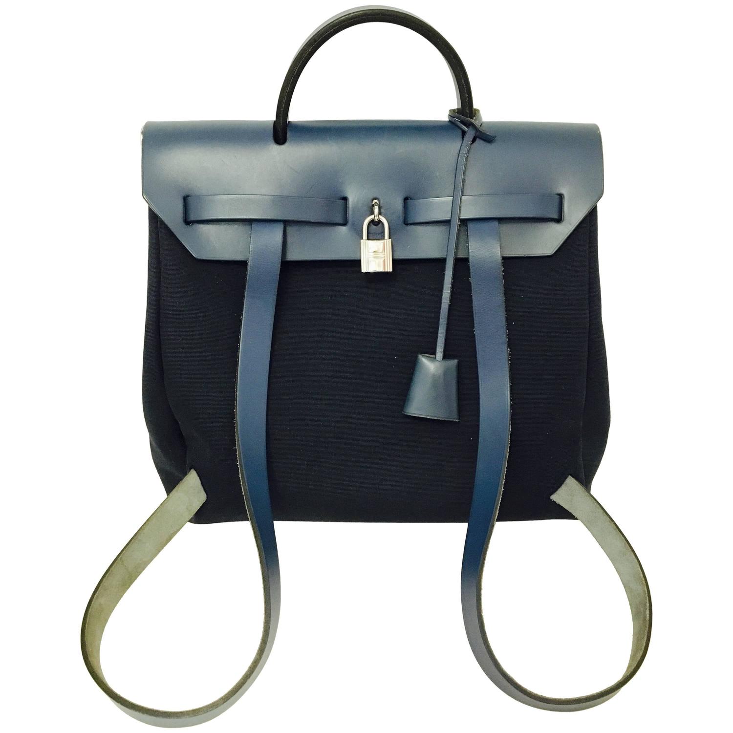 Hermes Her Bag Backpack/Satchel For Sale at 1stdibs