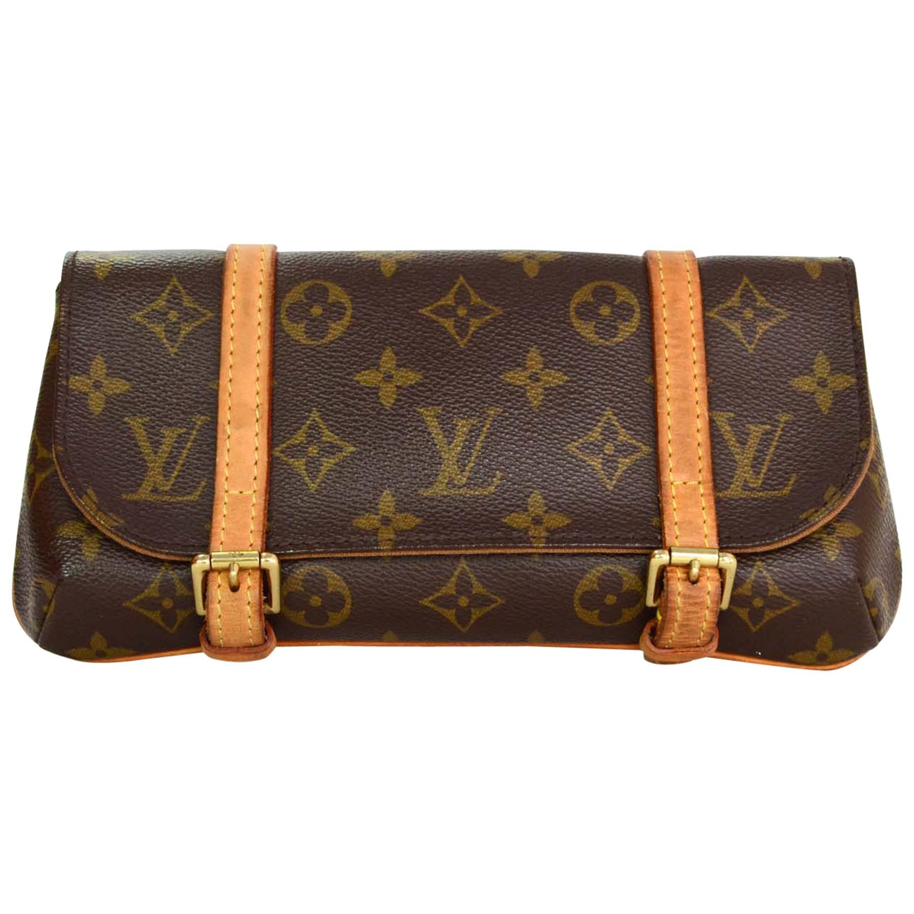 Louis Vuitton Brown Monogram Murrell Belt Bag with GHW