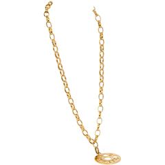 1970's Coco Chanel Pendant Necklace 12