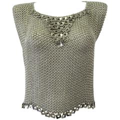 Very Important Museum Quality Paco Rabanne Chainmail Breastplate