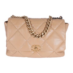 Chanel 19 Maxi Quilted Lambskin Flap Bag
