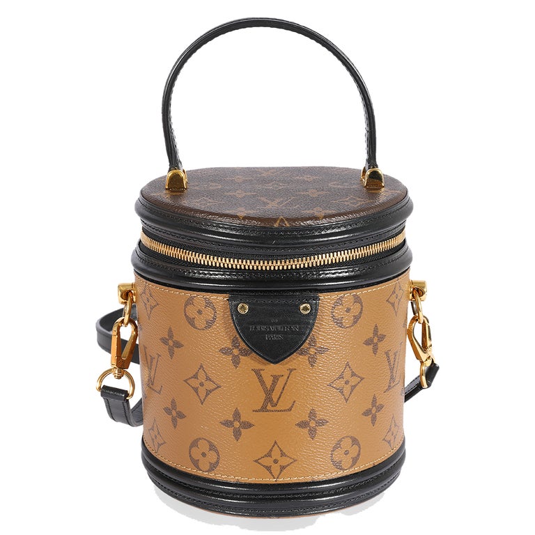 Louis Vuitton Cannes Monogram Giant Brown in Canvas with Gold-tone - US