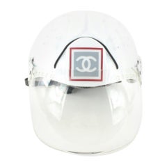 Chanel FW21 CC Sport Mountaineer Helm Fahrrad Ski Schild Maske 88c27s