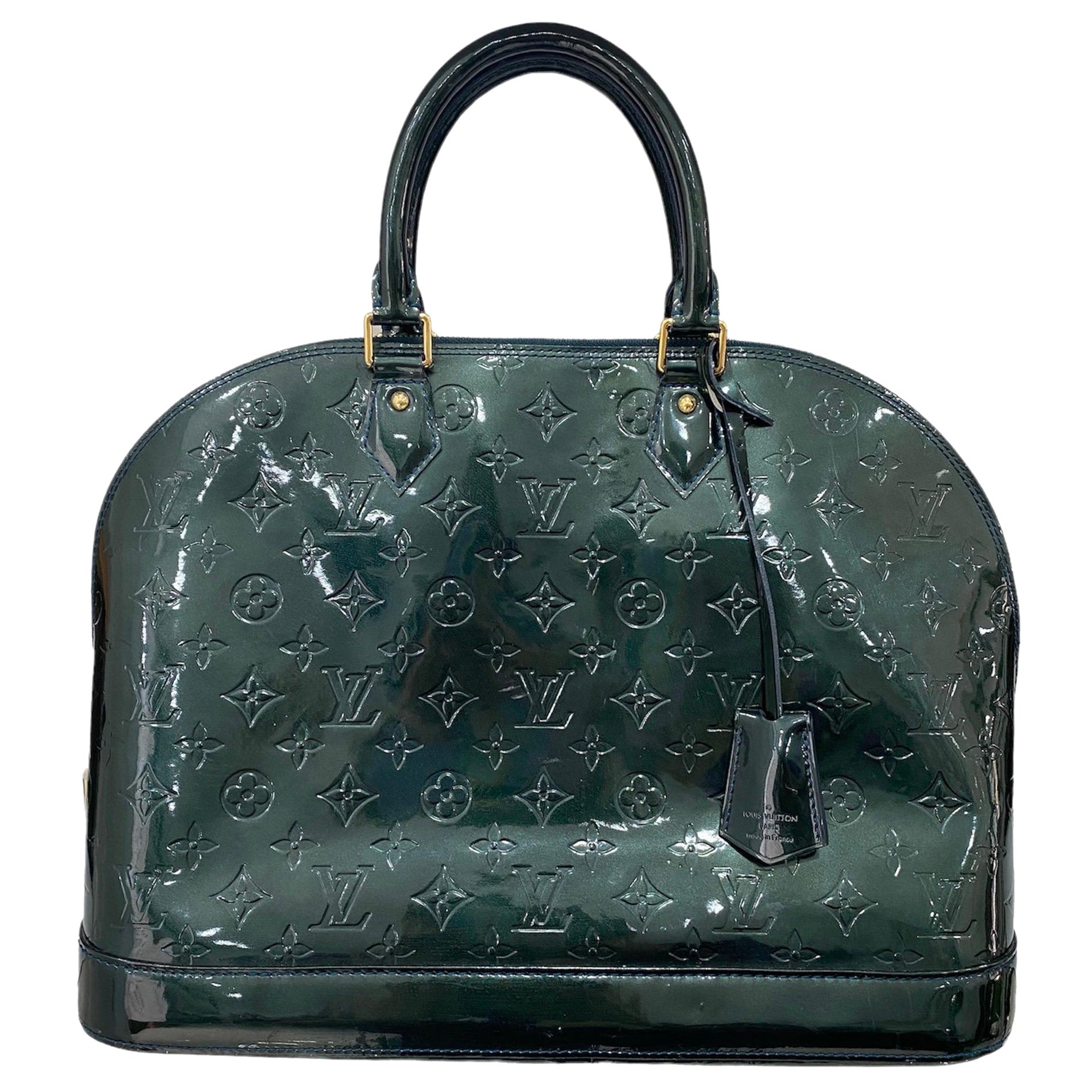 Louis Vuitton Raindrop Besace Handbag Patent Leather at 1stDibs
