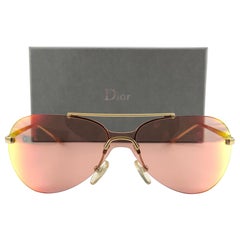 Gafas de sol vintage Christian Dior Mini Aviator Otoño 2000 Y2K