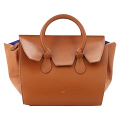 Celine Tie Knot Tote Smooth Leather Small