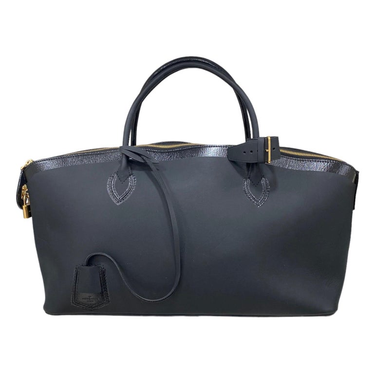 Louis Vuitton Black Leather Taiga Rainbow Steamer PM Limited For Sale at  1stDibs