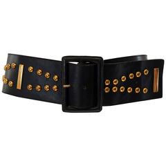 YSL Studded Belt