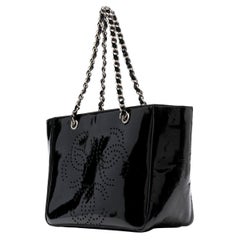 Chanel Borsa a tracolla in pelle nera
