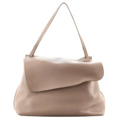 The Row // Ivory Small Everyday Leather Shoulder Bag – VSP Consignment